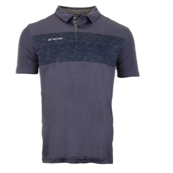CCM Other - Navy CCM Hockey Drifit Golf Polo